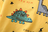 Dinosaur Print Boys Clothing Set - Fun Kids Outfit for Playtime & Adventures