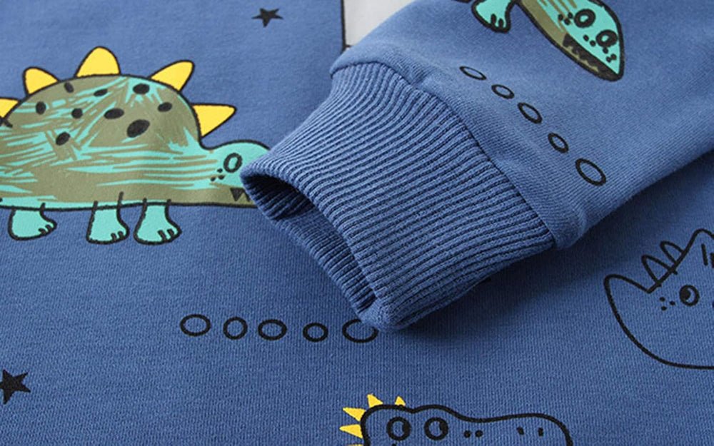 Dinosaur Print Boys Clothing Set - Fun Kids Outfit for Playtime & Adventures