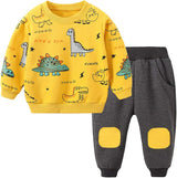 Dinosaur Print Boys Clothing Set - Fun Kids Outfit for Playtime & Adventures