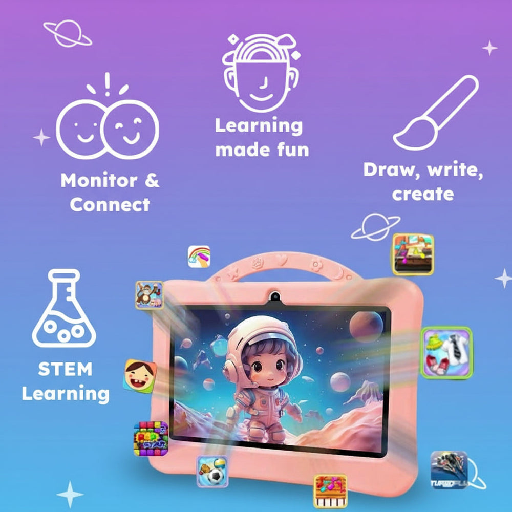Kids Learning Tablet – Educational, Interactive & Multiple Colors