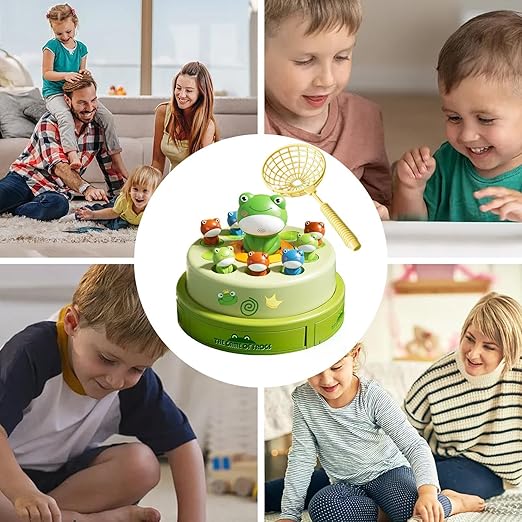 Interactive Musical Frog Baby Toy – Motion, Color Learning & Ages 1+