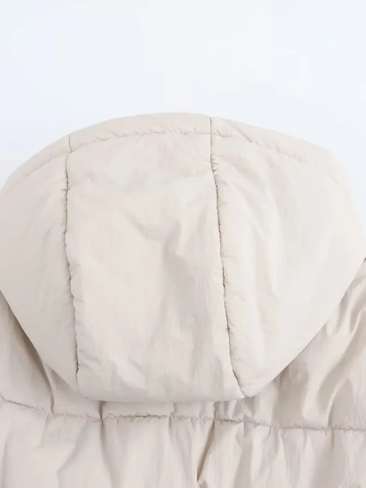 Women's oversized puffer jacket, view 6
