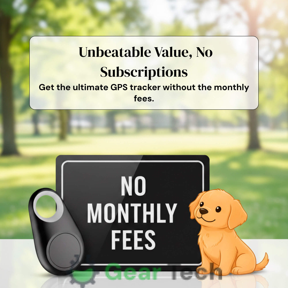 Kirra Waterproof GPS Dog Tracker - Real-Time Location Alerts & Pet Safety Monitor