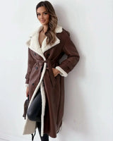 Women's double-breasted trench coat, view 6