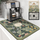 Polyester Dish Drying Mat – Absorbent, Non-Slip & Antibacterial, Multiple Sizes
