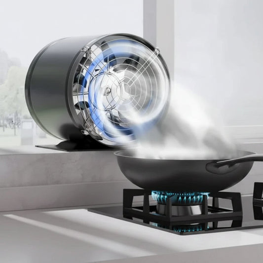 Kitchen Exhaust Fan – Compact Design, Quiet Operation & Multiple Sizes