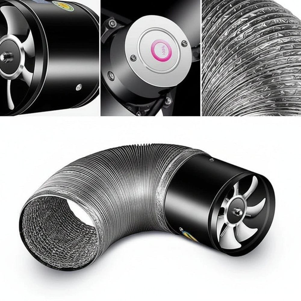 Kitchen Exhaust Fan Ventilation Compact Design