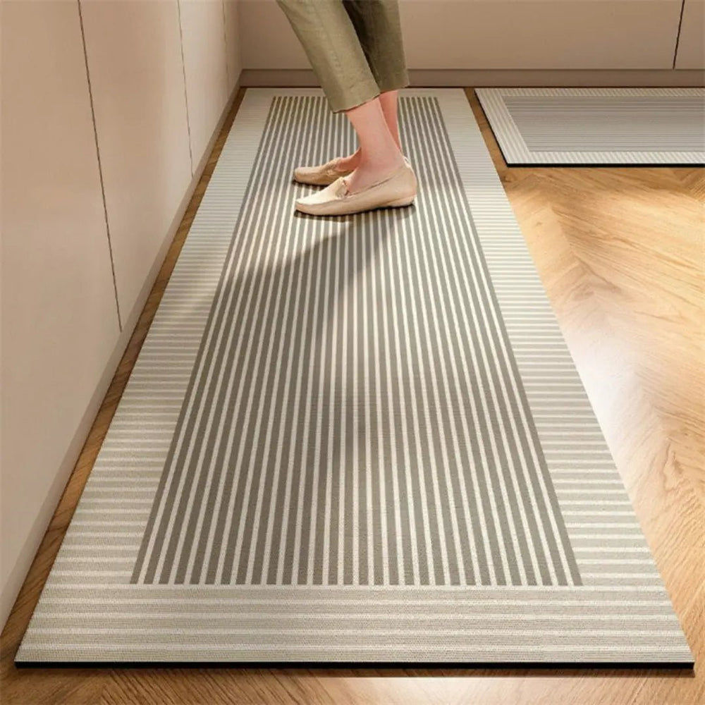 KITCHENEASE Anti-Fatigue Kitchen Mat - Absorbent, Non-Slip Surface for Comfort & Safety in the Kitchen