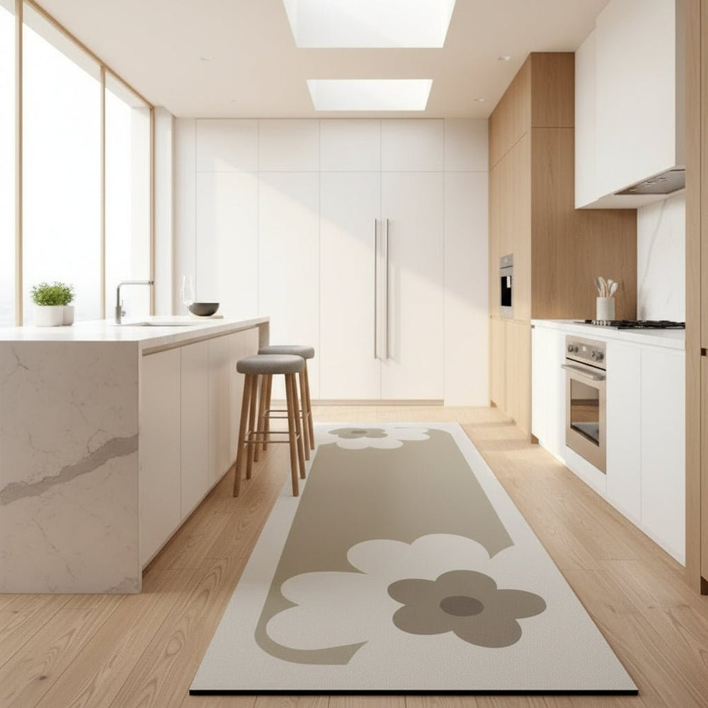 KITCHENEASE Anti-Fatigue Kitchen Mat - Absorbent, Non-Slip Surface for Comfort & Safety in the Kitchen