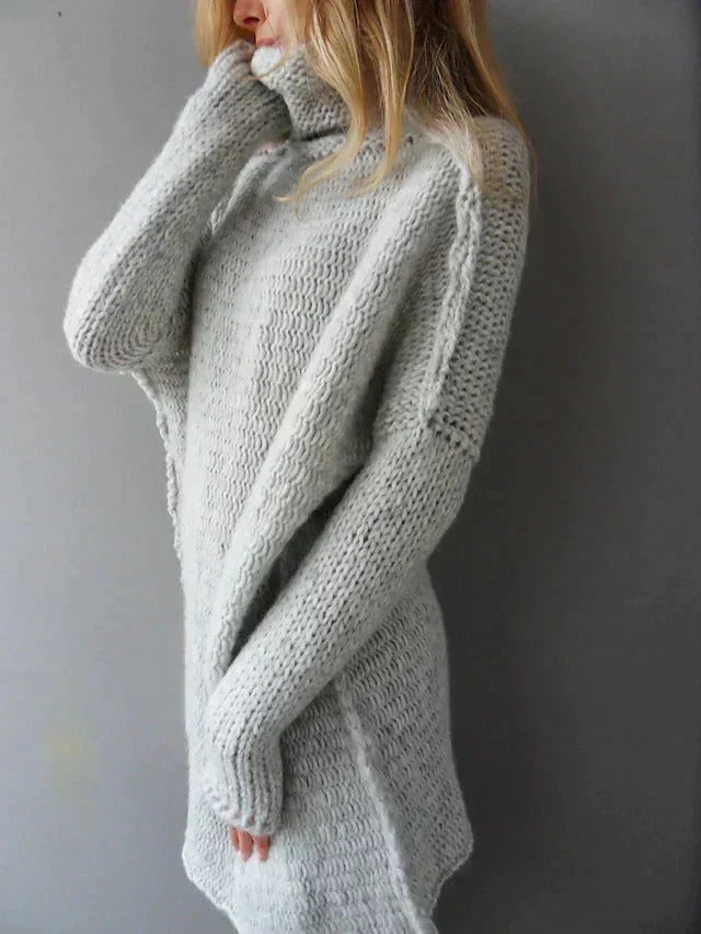 Emma Women's Plus Size Gray Sweater - Stylish & Comfortable Pullover for Every Occasion
