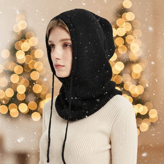 Cashmere Beanie – Ribbed Knit, Pom-Pom Design & Cold Weather Comfort