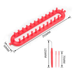 Portable Knitting Loom - Easy No-Needle Crafting Tool for Quick and Fun Projects