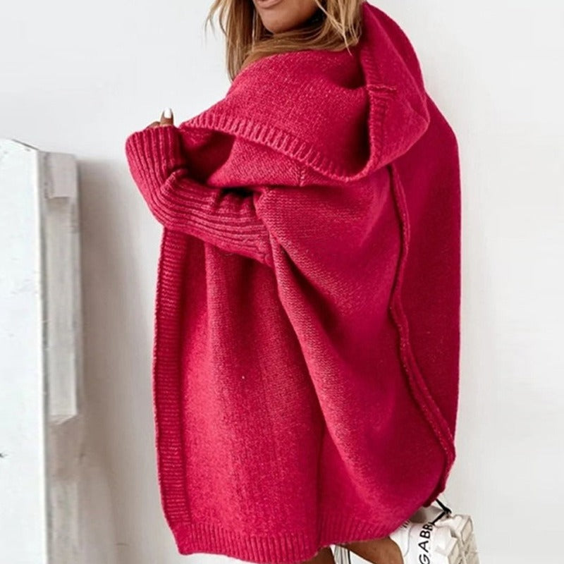 Knitted Autumn Cardigan - CuddleWrap