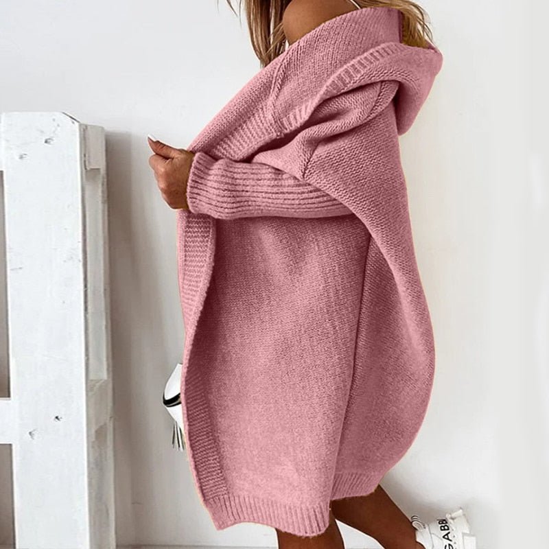 Knitted Autumn Cardigan - CuddleWrap