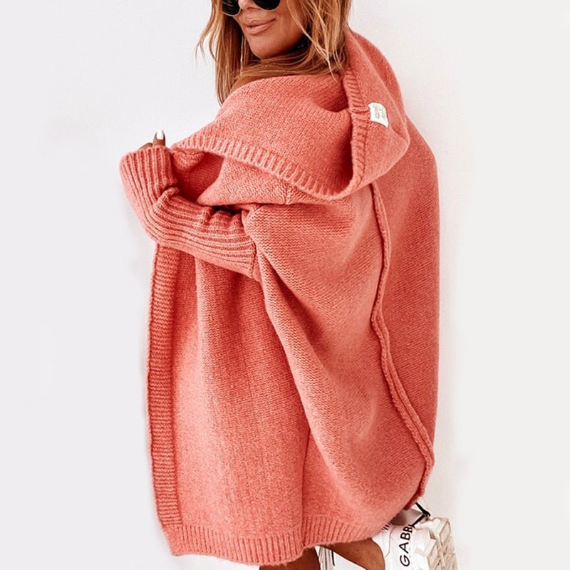 Knitted Autumn Cardigan - CuddleWrap