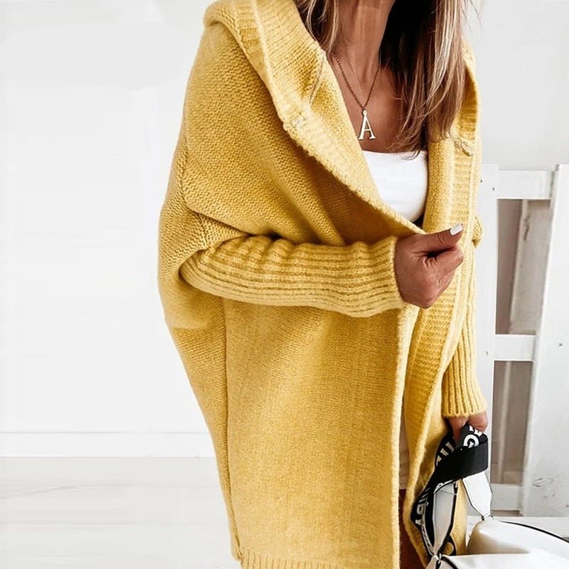 Knitted Autumn Cardigan - CuddleWrap