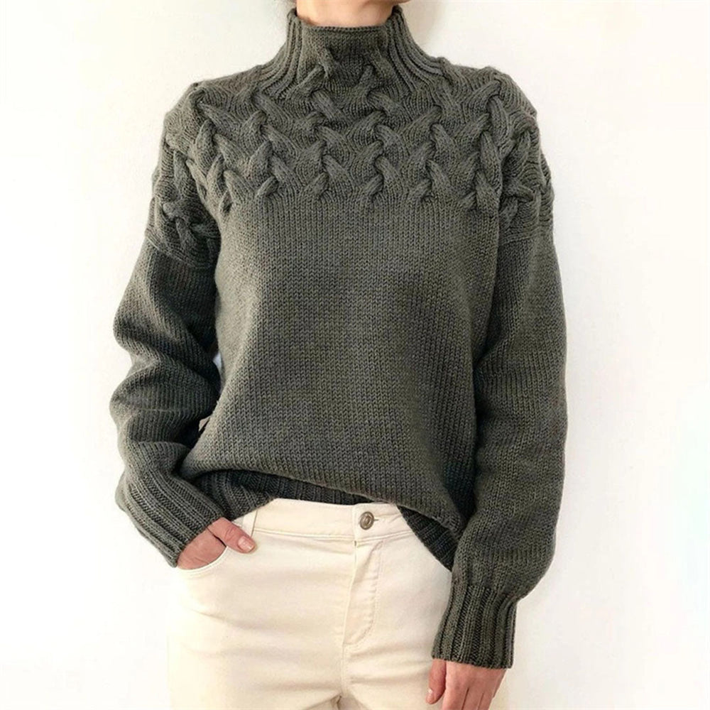 Knitted Ladies' Turtleneck - Isabelle