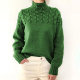 Knitted Ladies' Turtleneck - Isabelle