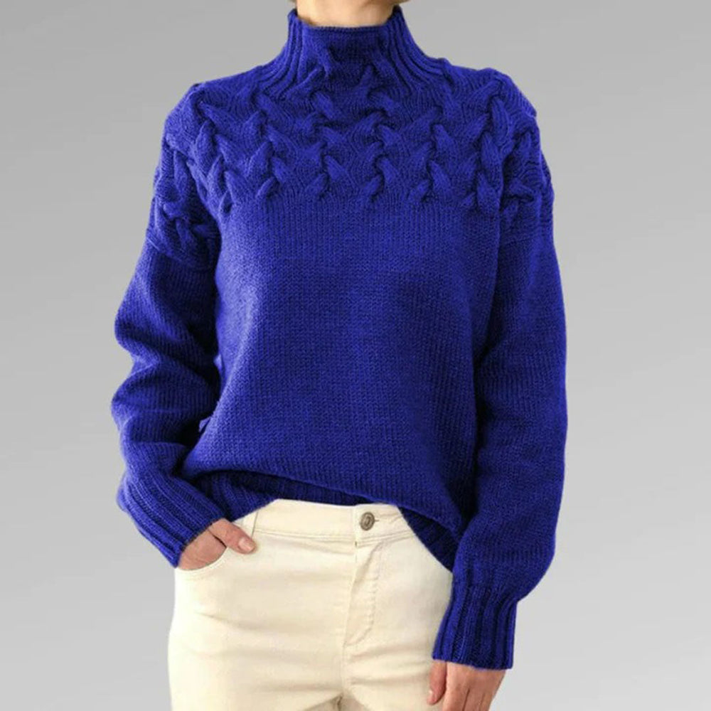 Knitted Ladies' Turtleneck - Isabelle