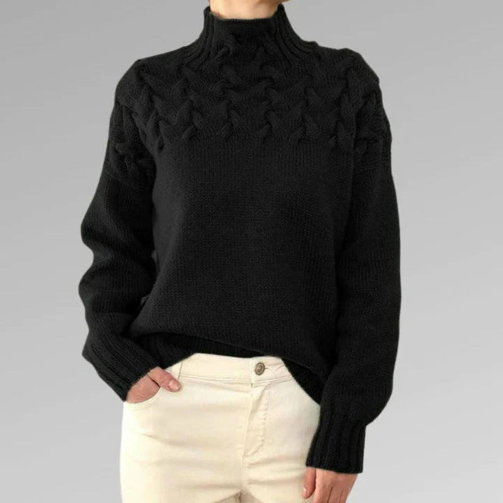 Knitted Ladies' Turtleneck - Isabelle