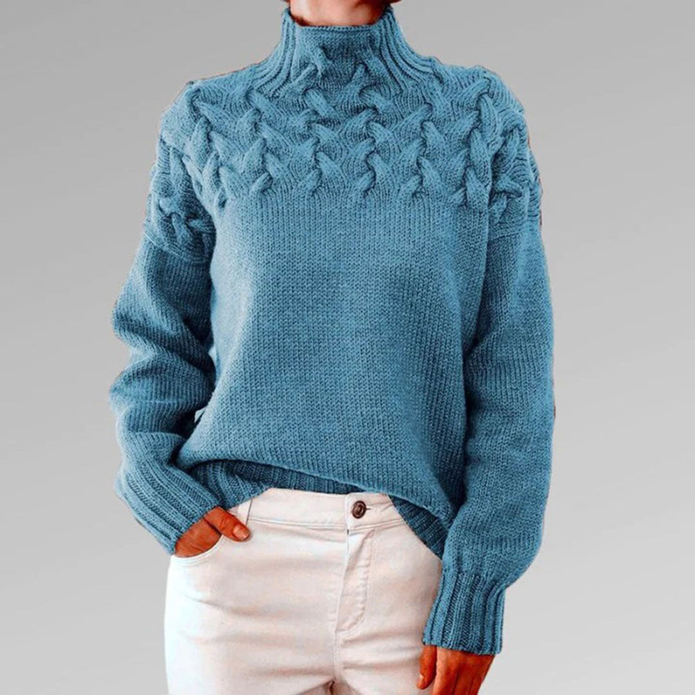 Knitted Ladies' Turtleneck - Isabelle