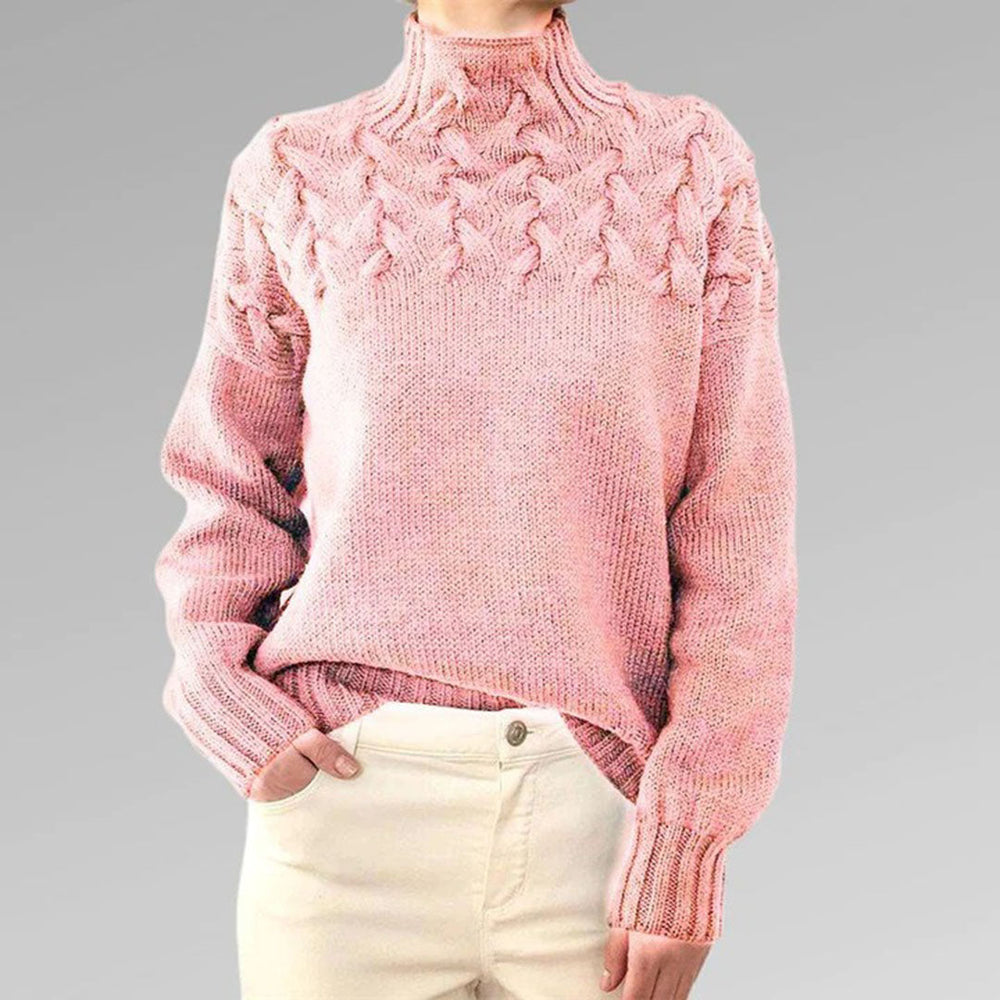 Knitted Ladies' Turtleneck - Isabelle
