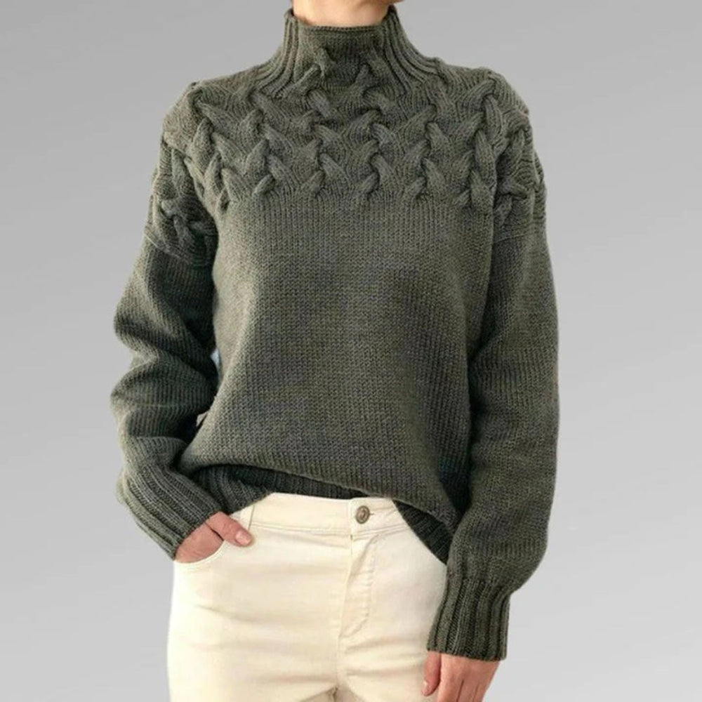 Knitted Ladies' Turtleneck - Isabelle