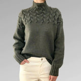 Knitted Ladies' Turtleneck - Isabelle