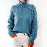 Knitted Ladies' Turtleneck - Isabelle