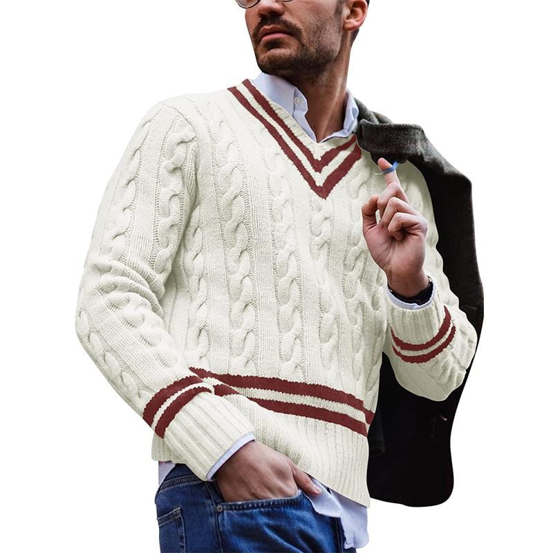 Knitted Men's Sweater - Noah - 2