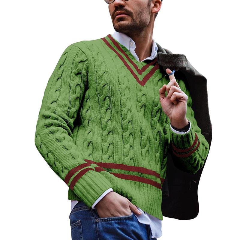 Knitted Men's Sweater - Noah - 3