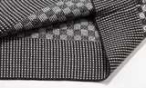 Men's sweater with check knit pattern – Fabian