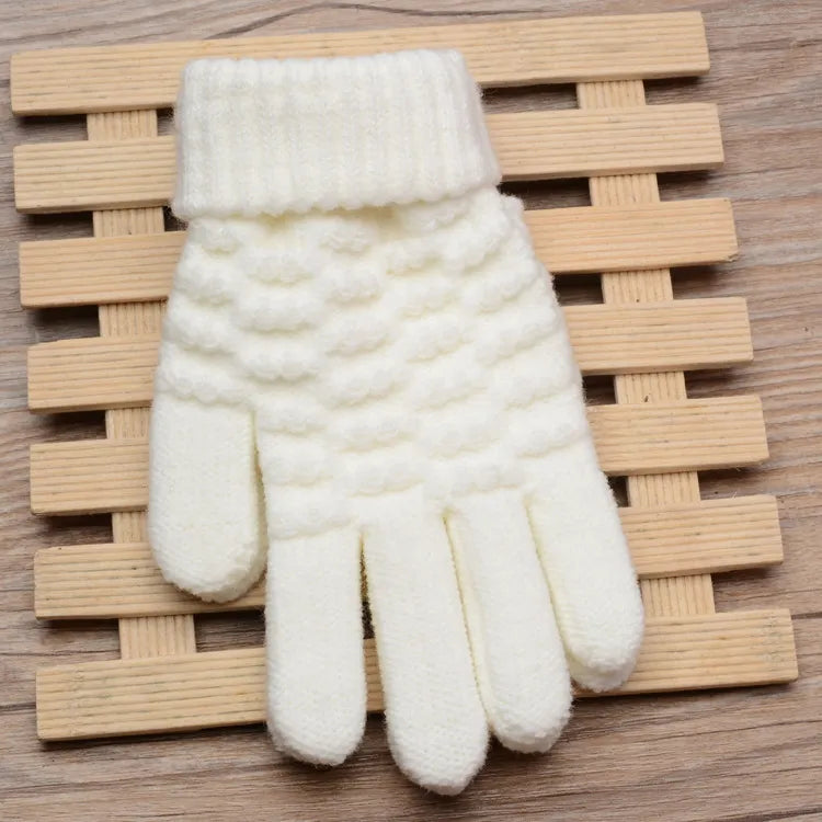 Amara Women's Knitted Touchscreen Gloves - Warm & Stylish Winter Accessory