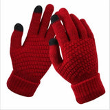 Amara Women's Knitted Touchscreen Gloves - Warm & Stylish Winter Accessory