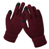 Amara Women's Knitted Touchscreen Gloves - Warm & Stylish Winter Accessory