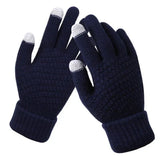 Amara Women's Knitted Touchscreen Gloves - Warm & Stylish Winter Accessory
