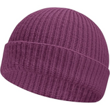 Cozy Knitted Winter Beanie for Men & Women - Stylish Robin Red Color