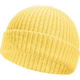 Cozy Knitted Winter Beanie for Men & Women - Stylish Robin Red Color