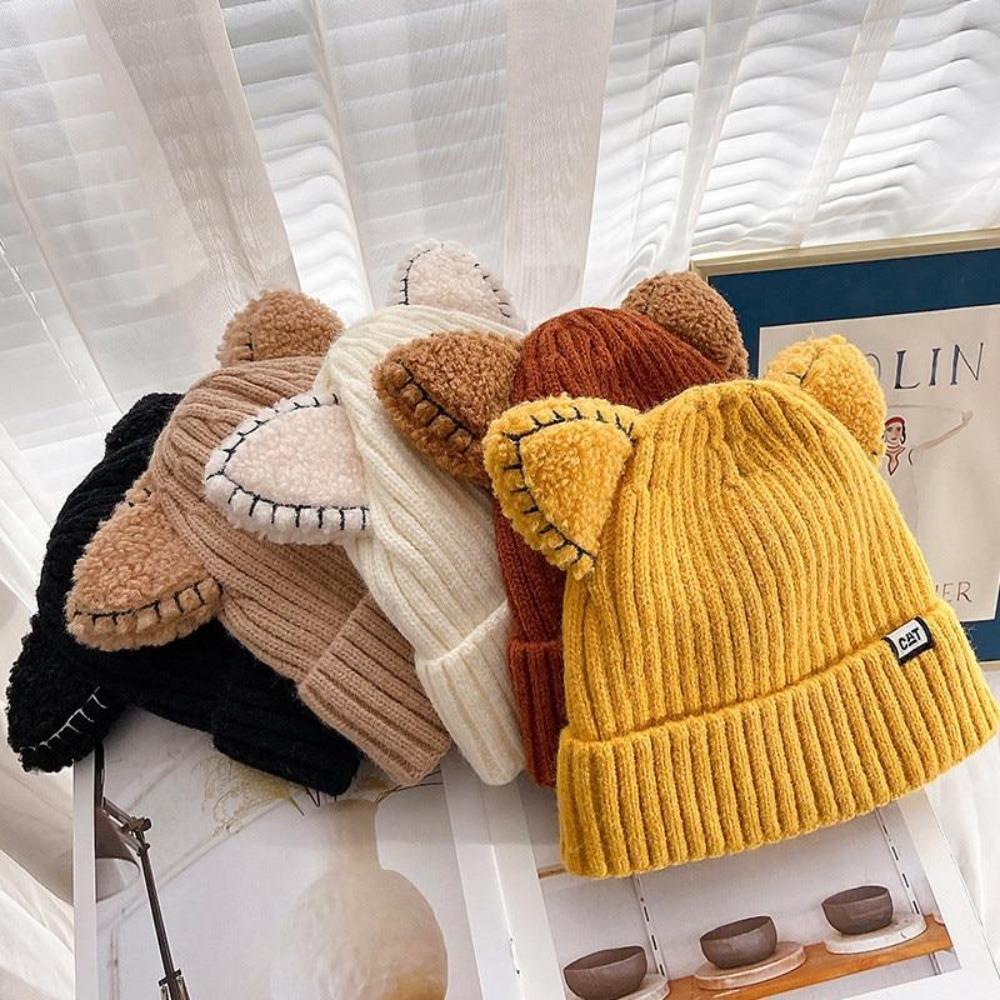 Cozy Knitted Cat Ear Winter Hat - PurrWarm | Stylish & Warm Beanie for Cold Weather