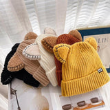 Cozy Knitted Cat Ear Winter Hat - PurrWarm | Stylish & Warm Beanie for Cold Weather