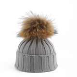 Felina Knitted Winter Pom-Pom Hat - Cozy & Stylish Cold Weather Accessory