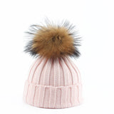 Felina Knitted Winter Pom-Pom Hat - Cozy & Stylish Cold Weather Accessory