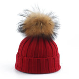 Felina Knitted Winter Pom-Pom Hat - Cozy & Stylish Cold Weather Accessory