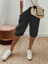 Sophie Casual Capri Pants for Women