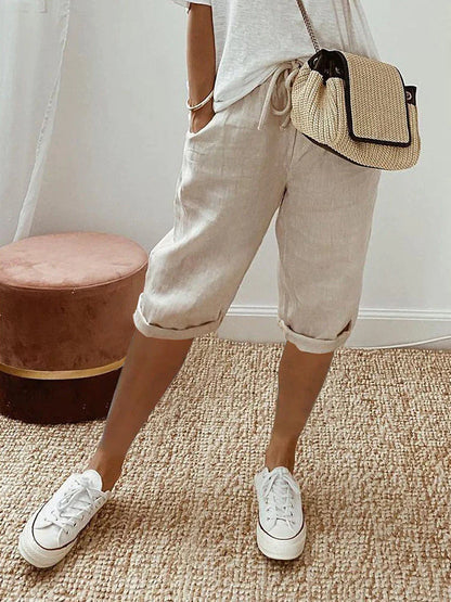 Sophie Casual Capri Pants for Women
