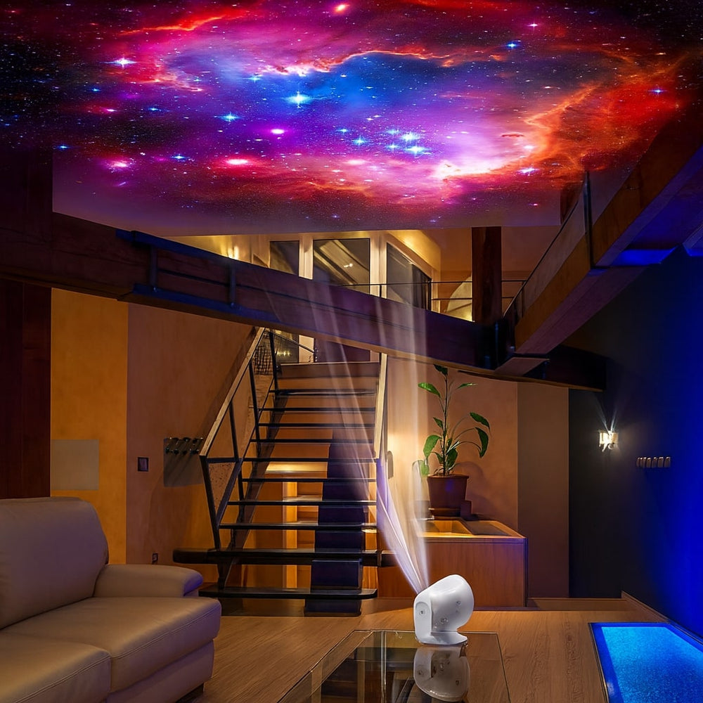 Enhanced Product Title: "Galaxie-Projektor mit 13 HD-Szenen – Leise, Einstellbar & Ideal für Entspannung und Stimmung" 

This title includes relevant keywords while emphasizing the product's features and benefits, making it more appealing for Google Shopp