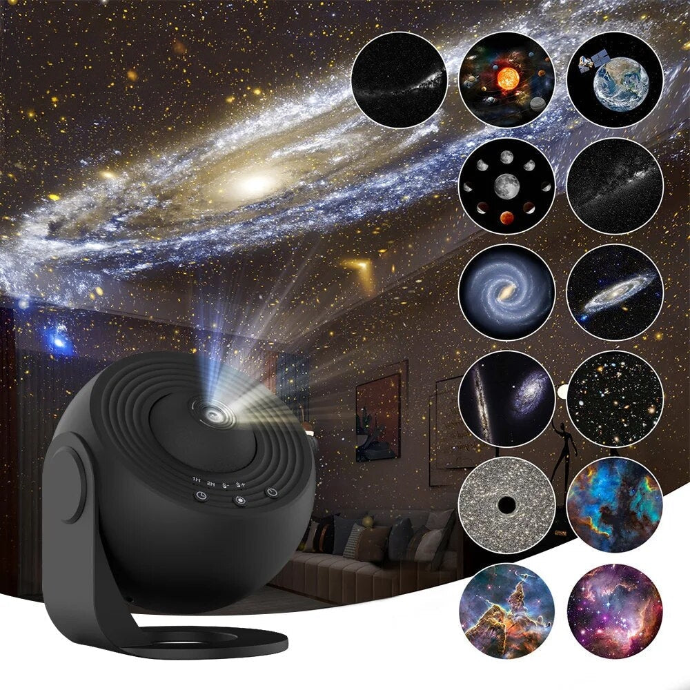 Enhanced Product Title: "Galaxie-Projektor mit 13 HD-Szenen – Leise, Einstellbar & Ideal für Entspannung und Stimmung" 

This title includes relevant keywords while emphasizing the product's features and benefits, making it more appealing for Google Shopp