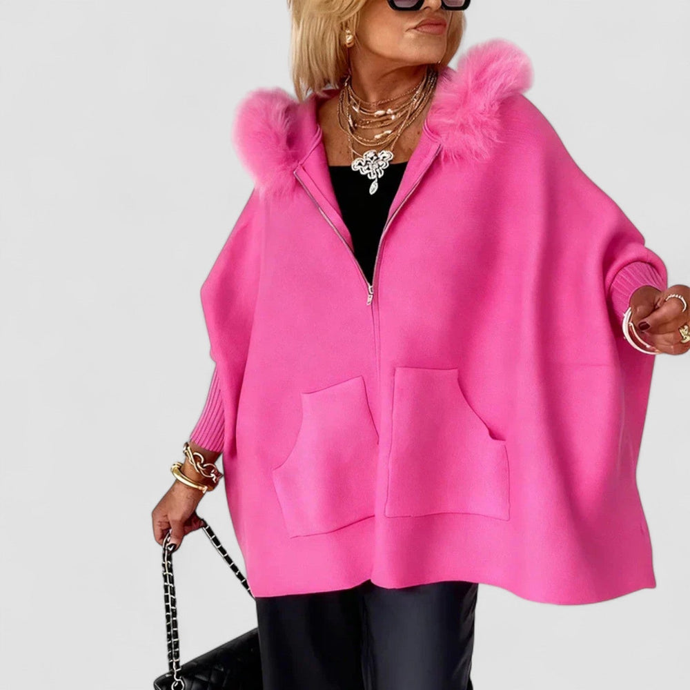 Women's hooded coat, view 1
