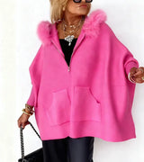 Women's hooded coat, view 2