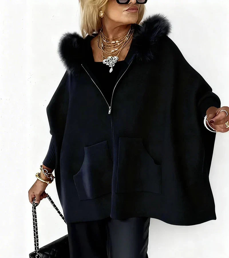 Women's hooded coat, view 5